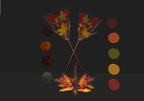 Autumn Breeze Hair Sticks