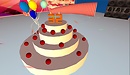 birthday cake for anoushka