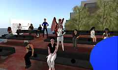 The Crowd at the Student Presentations