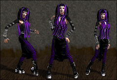 Purple Cyberpunk Sim