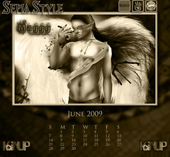June Calendar SepiaStyle Group