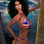 Bikini shoot at Cocos Island 1