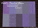 Violet's Painted Floors