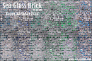 Sea Glass Brick Walls