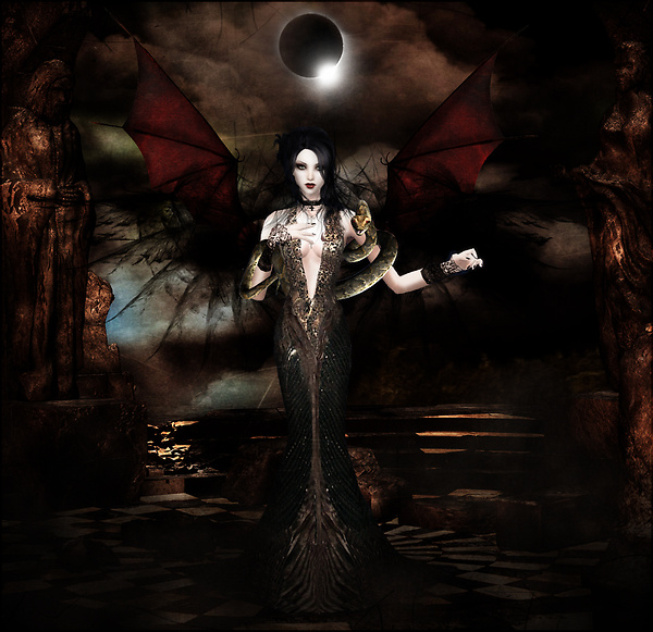 Et je te donnerais des baisers froids comme la lune et des caresses de serpent