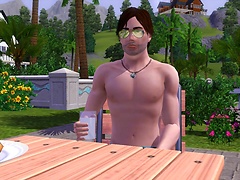 My first photo with The Sims 3