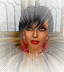 In artistic mood
