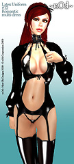 Nisei Oh dressing Latex Uniform "Romantic" (Big pic)