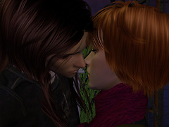 Our first kiss