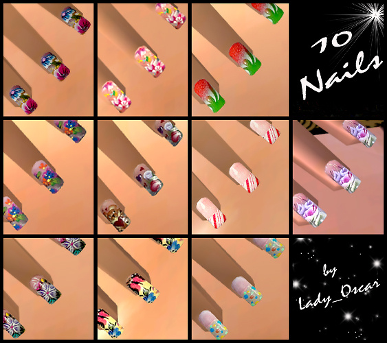 Mixed Pack - 10 nails