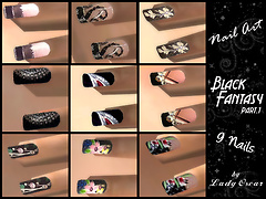 black fantasy - 9 nails