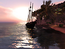 Sunset at MarieGalante