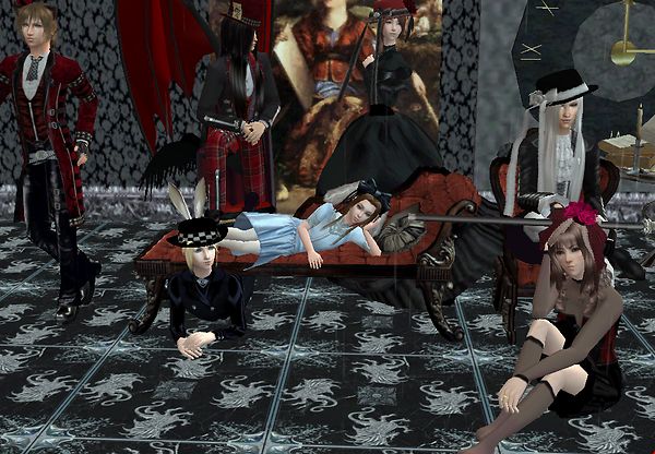 Aerith in Wonderland (lightining version...)