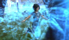 Skipping around in the flowers - Lorimae Undercroft