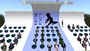 Pixelle Ballet audience 6-11-09