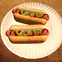 SMERSH hot dog on a plate - Torley Olmstead