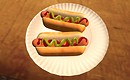 SMERSH hot dog on a plate - Torley Olmstead