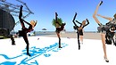 dancing at japan resort