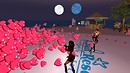 love and heart at japan resort