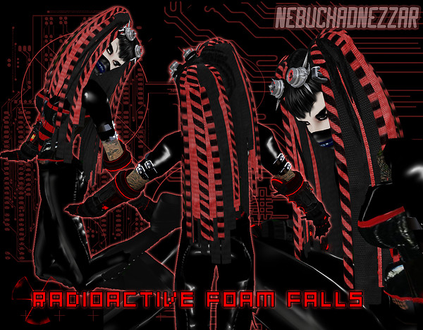 NDN - Radioactive Foam Falls @ Hair Fair 09