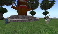 Mentor and Mentoree at Tiki - Lorimae Undercroft