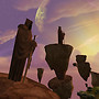 Stone statues