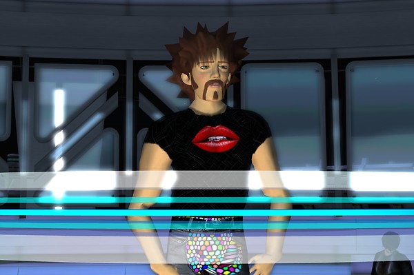 Philip Linden AKA "DA MAN" @ SL6B Opening Ceremony - Raul Crimson