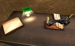 banker's lamp sure is bright - Torley Olmstead