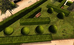 green balls and walls of grass - Torley Olmstead