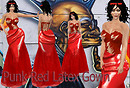 punk weddin dress red latex_001