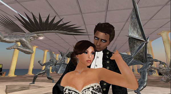 virtual world of second life