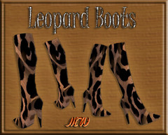 Leopard Boots