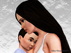 Mother with Son (The Sims 3)