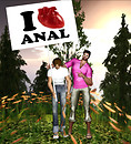 He ♥ Anal... it seems