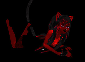 Seductive red Kitty