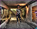 I like hanging around in dark alleys