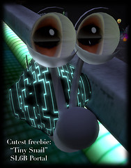 Cutest Freebie on SL6B - Tiny Snail
