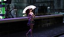 Rainy town