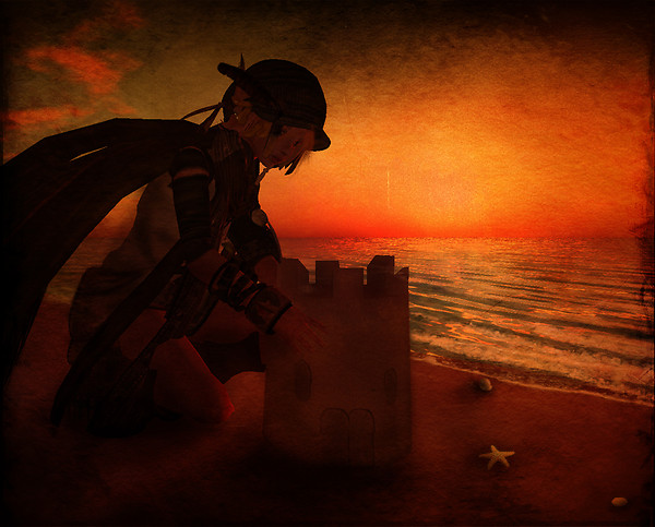 The sand castle