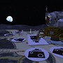 Apollo Memorial Site in Second Life - Koinup Burt