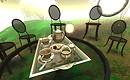 Tea Set - "Tropical Birds" Pattern - Torley Linden