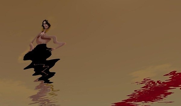 Disturbed by the water