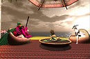 Enjoying a refreshing fruit cocktail here - Ravenelle Zugzwang