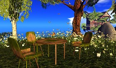 Ursa Major -Park- Picnic Garden set [moss}
