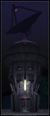 Syzygy Island Community Icon Radio Dish Tower - SL6B Titan