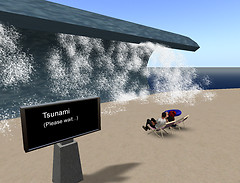Tsunami (please wait...) and so did we...