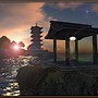 Japanese sunset