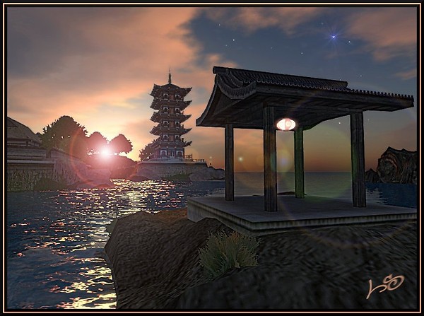 Japanese sunset