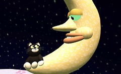 moon cat is so cute - Torley Linden