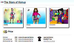 The Stars of Koinup Frenzoo & Koinup Contest